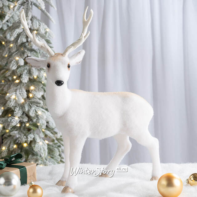 Декоративная фигура Олень Райль - Alesano Barge 46 см Winter Deco