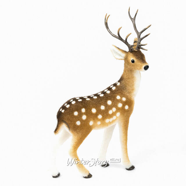 Декоративная фигура Олень Доркинг - Spotted Deer 39 см Winter Deco