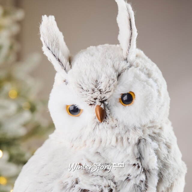 Декоративная фигура Сова Кармела - Nuoro Candela 43 см Winter Deco
