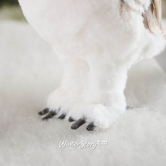 Декоративная фигура Сова Кармела - Nuoro Candela 23 см Winter Deco