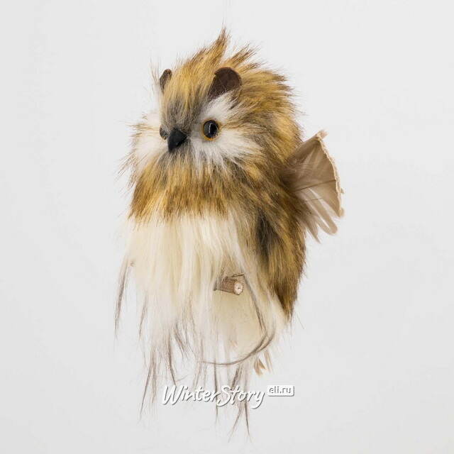 Декоративная фигурка Сова Розелла - Волшебный лес Эшдаун 13 см Winter Deco