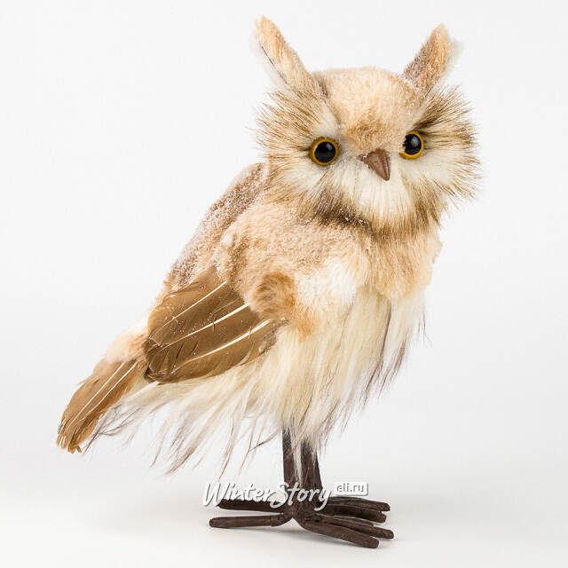 Декоративная фигура Сова Франческа - Brokilon Forest 27 см Winter Deco