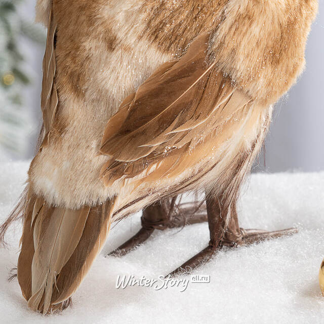 Декоративная фигура Сова Франческа - Brokilon Forest 27 см Winter Deco