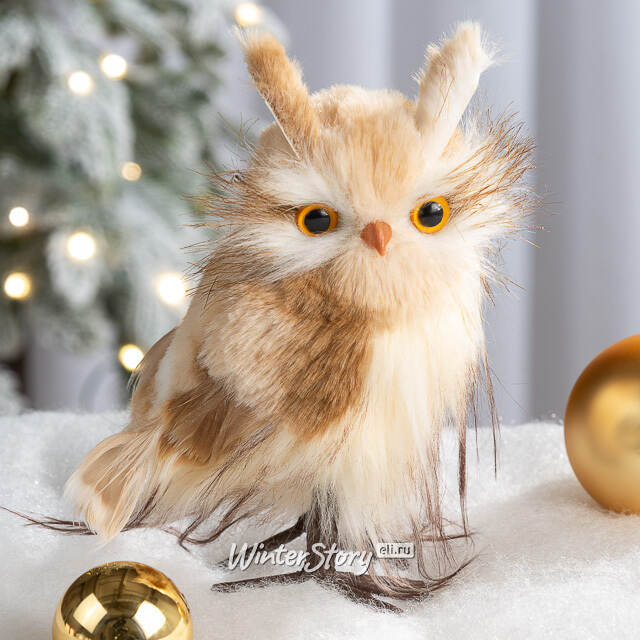 Декоративная фигурка Сова Франческа - Brokilon Forest 15 см Winter Deco