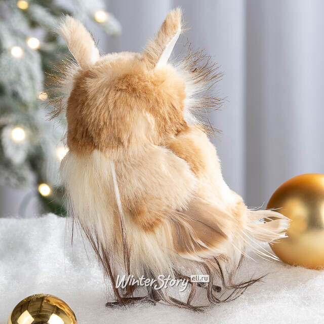 Декоративная фигурка Сова Франческа - Brokilon Forest 15 см Winter Deco