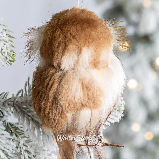 Елочная игрушка Сова Франческа - Brokilon Forest 12 см Winter Deco