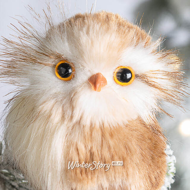 Елочная игрушка Сова Франческа - Brokilon Forest 12 см Winter Deco
