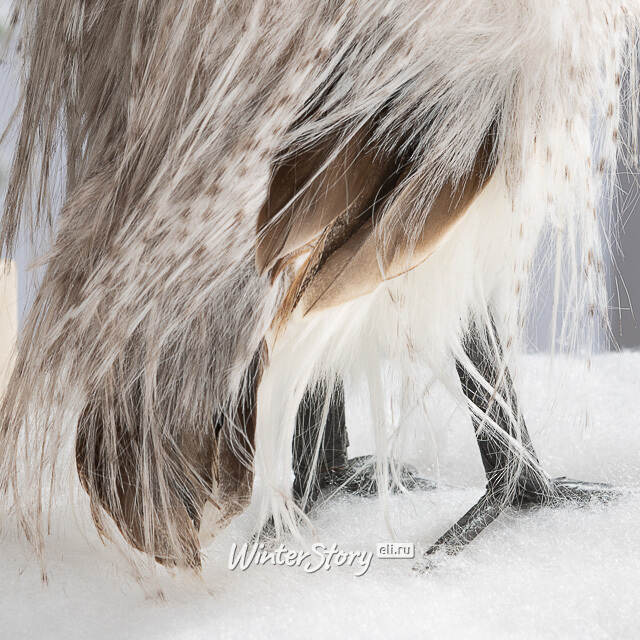 Декоративная фигура Сова Анхелика - Narn Forest 26 см Winter Deco