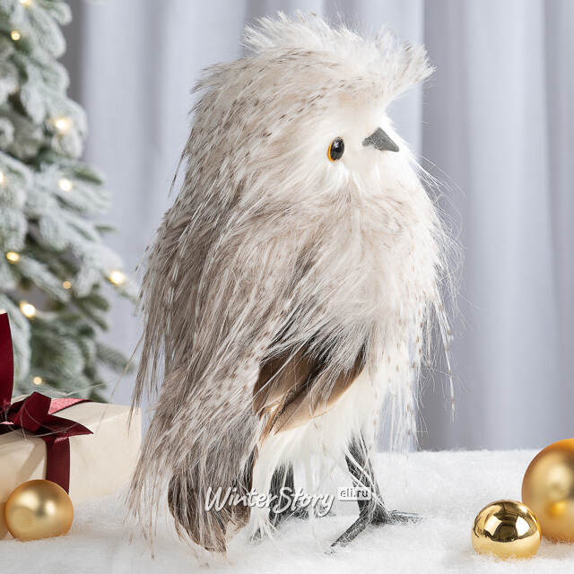 Декоративная фигура Сова Анхелика - Narn Forest 26 см Winter Deco