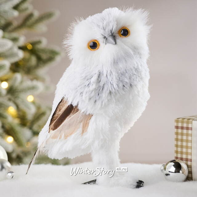 Декоративная фигурка Сова Гертрудис Грианте 24 см Winter Deco