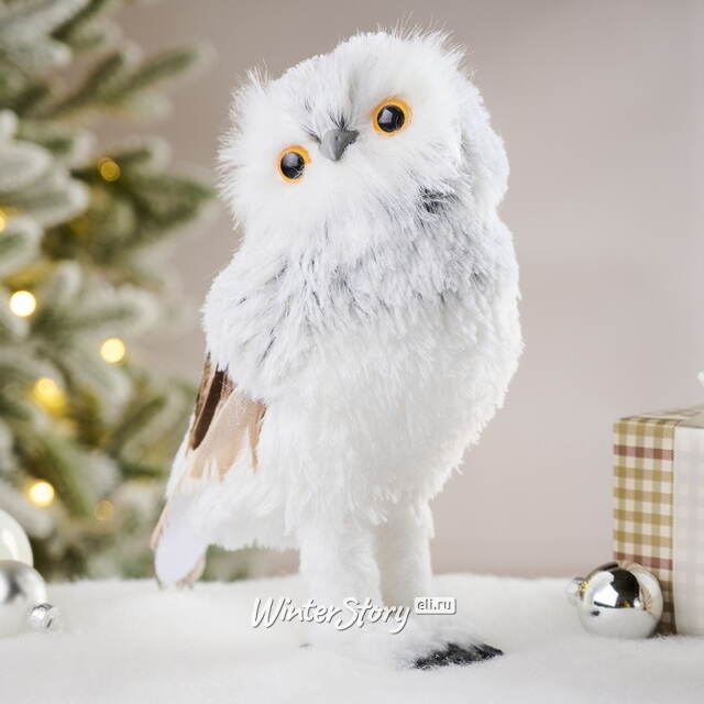 Декоративная фигурка Сова Гертрудис Грианте 24 см Winter Deco