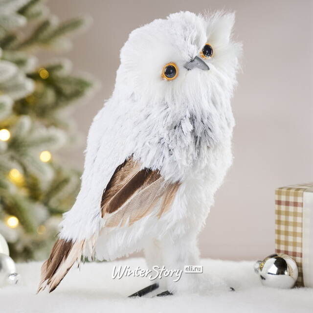 Декоративная фигурка Сова Гертрудис Грианте 24 см Winter Deco