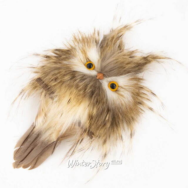 Декоративная фигурка Сова Рамона - Гавань Шепотов 18 см Winter Deco