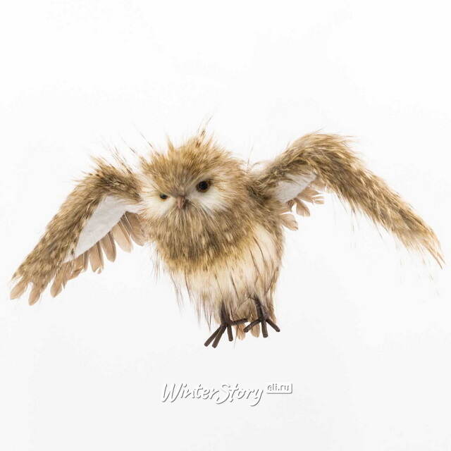 Декоративная фигура Сова Оделис - Царство Теней 60 см Winter Deco