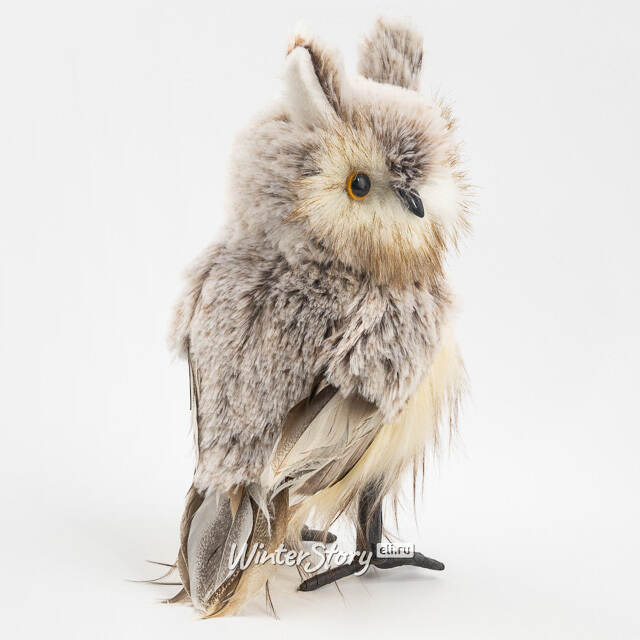 Декоративная фигура Сова Тереза - Villa Santina 23 см Winter Deco