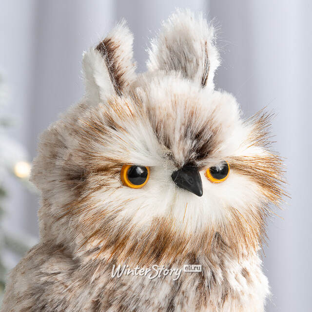 Декоративная фигура Сова Тереза - Villa Santina 23 см Winter Deco