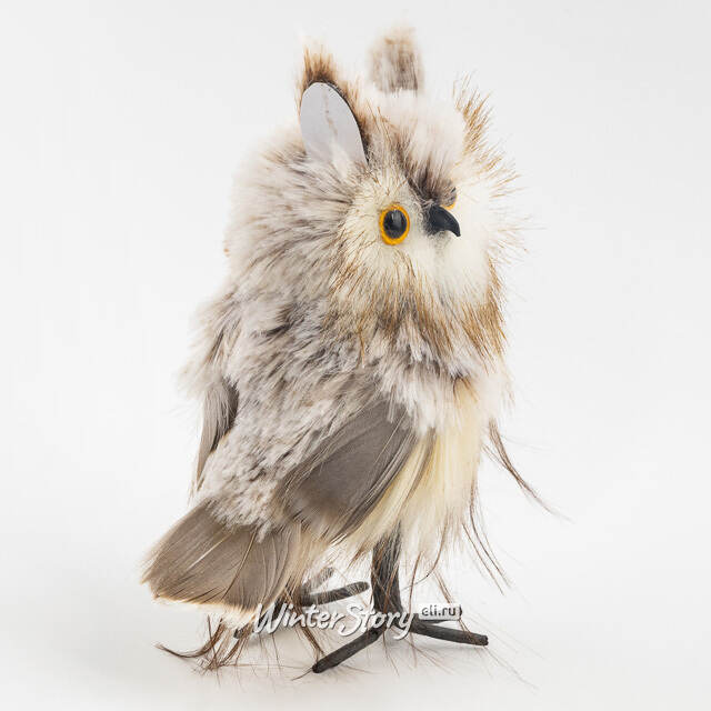 Декоративная фигурка Сова Тереза - Villa Santina 15 см Winter Deco