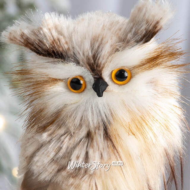 Декоративная фигурка Сова Тереза - Villa Santina 15 см Winter Deco