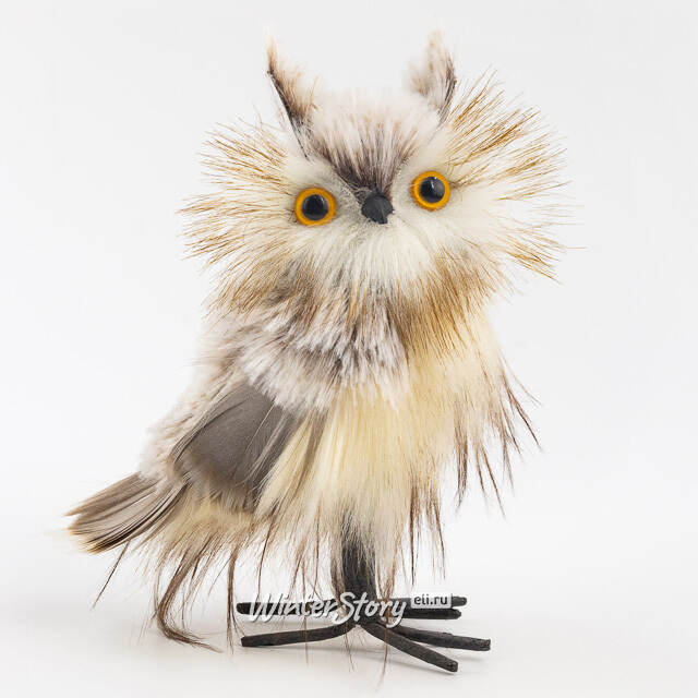 Декоративная фигурка Сова Тереза - Villa Santina 15 см Winter Deco