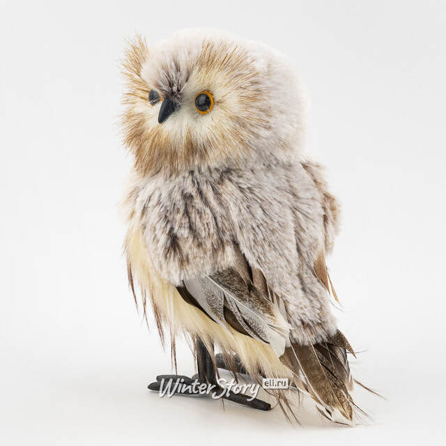 Декоративная фигура Сова Элисия - Долина Дхавии 20 см Winter Deco