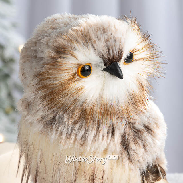 Декоративная фигура Сова Элисия - Долина Дхавии 20 см Winter Deco