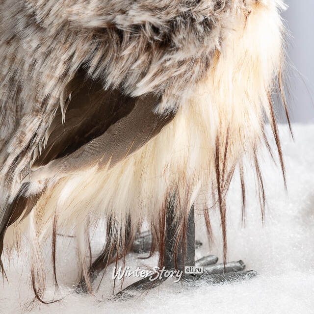Декоративная фигура Сова Элисия - Долина Дхавии 20 см Winter Deco