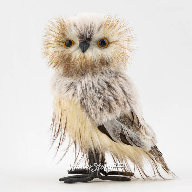 Декоративная фигура Сова Элисия - Долина Дхавии 20 см Winter Deco