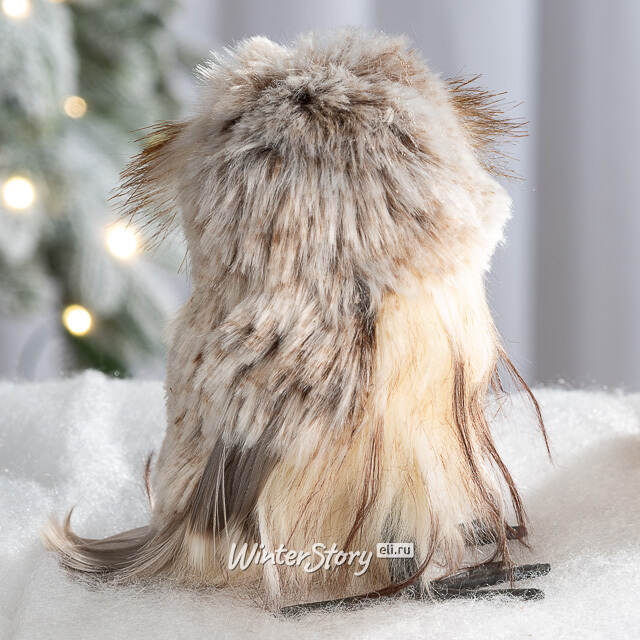 Декоративная фигурка Сова Элисия - Долина Дхавии 14 см Winter Deco