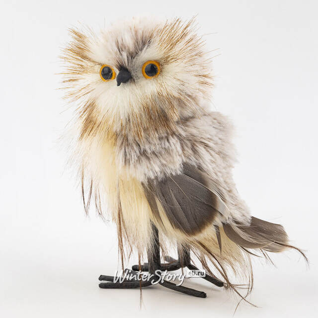 Декоративная фигурка Сова Элисия - Долина Дхавии 14 см Winter Deco