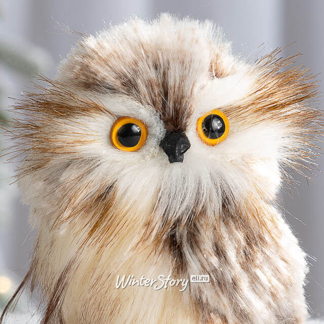 Декоративная фигурка Сова Элисия - Долина Дхавии 14 см Winter Deco