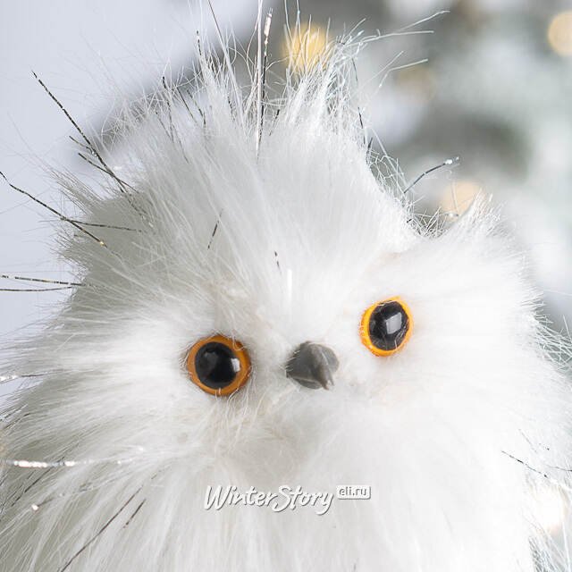 Елочная игрушка Сова Росита - Kingdom Ambertron 11 см Winter Deco