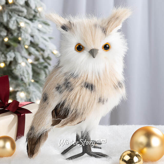 Декоративная фигурка Сова Нилда - Остров Легенд 23 см Winter Deco