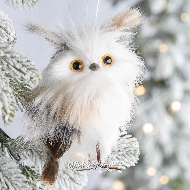 Елочная игрушка Сова Нилда - Остров Легенд 13 см Winter Deco