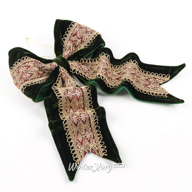 Бант на елку Bucknell 40*23 см Winter Deco