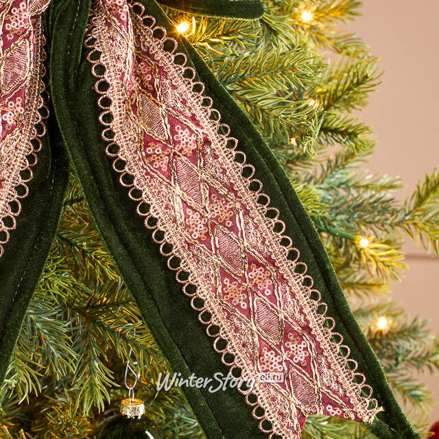 Бант на елку Bucknell 40*23 см Winter Deco