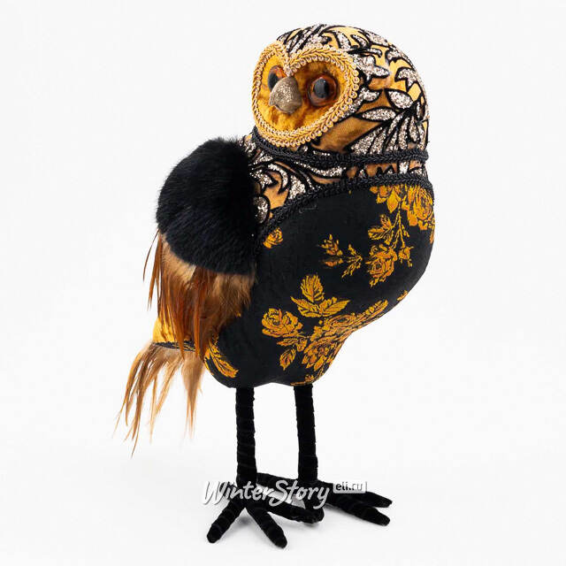 Декоративная фигура Сова Эстелла - Nightmares Waltz 33 см Winter Deco