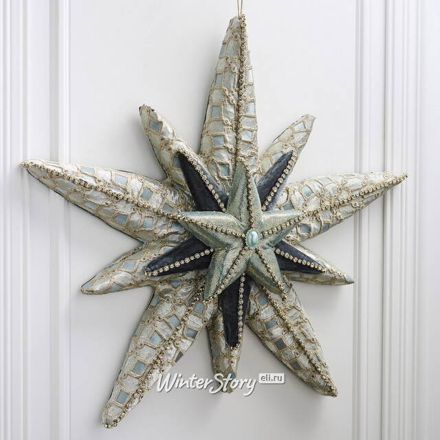 Подвесная звезда Raffinata 47 см Winter Deco