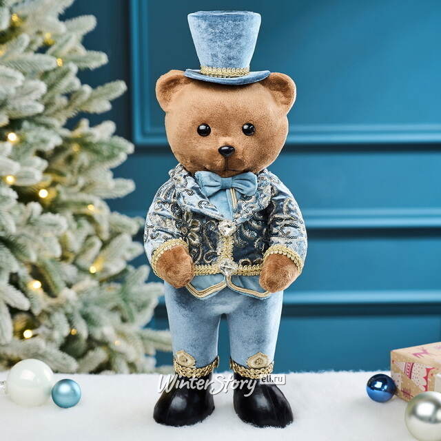 Декоративная фигура Медведь - Les Reves Bleus 46 см Winter Deco