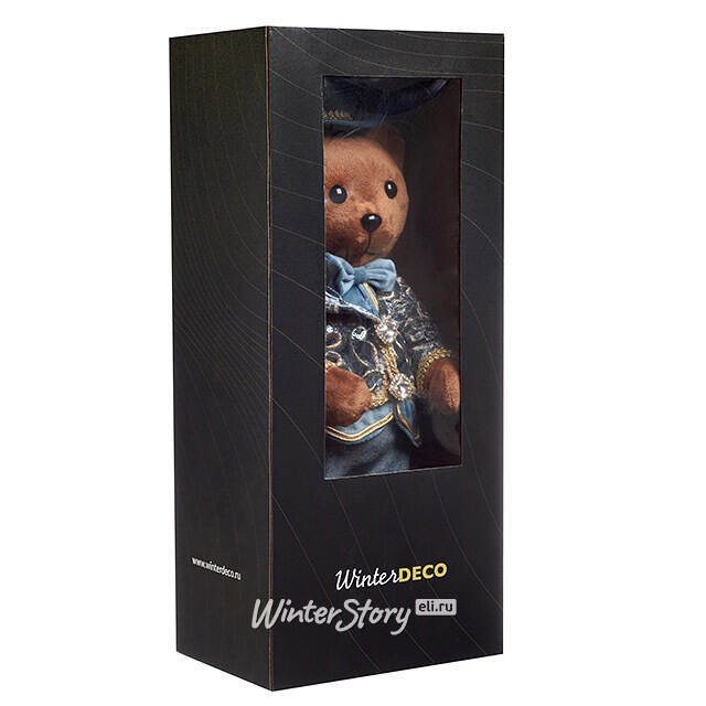 Декоративная фигура Медведь - Les Reves Bleus 46 см Winter Deco