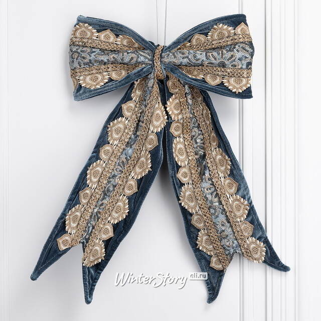 Бант для декора Бусто-Арсицио 45*32 см Winter Deco