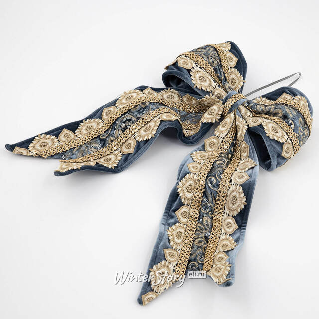 Бант на елку - Les Reves Bleus 45*32 см Winter Deco