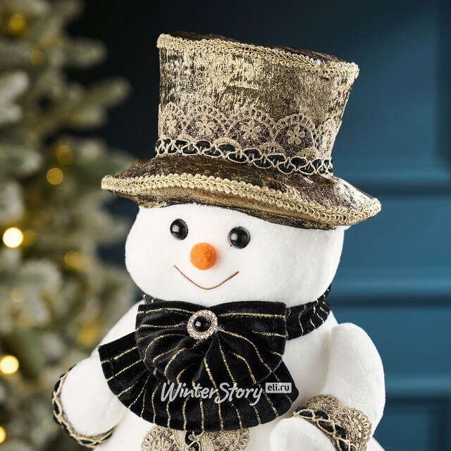 Новогодняя фигура Снеговик Флокен - Frostaria 39 см Winter Deco