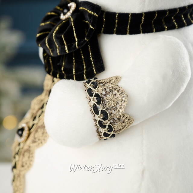 Новогодняя фигура Снеговик Флокен - Frostaria 39 см Winter Deco