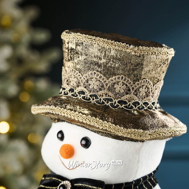 Новогодняя фигура Снеговик Флокен - Frostaria 39 см Winter Deco