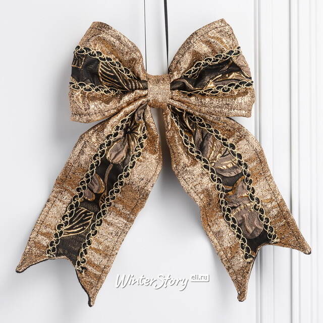 Бант для декора Бьентина 40*23 см Winter Deco