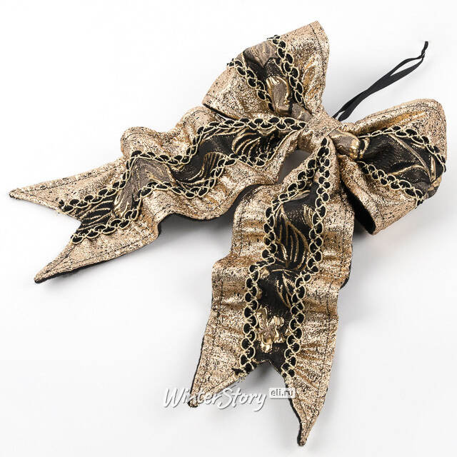 Бант на елку Nuit Doree - Frostaria 40*23 см Winter Deco