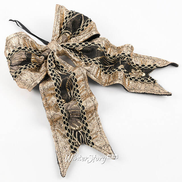 Бант на елку Nuit Doree - Frostaria 40*23 см Winter Deco