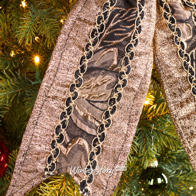 Бант на елку Nuit Doree - Frostaria 40*23 см Winter Deco