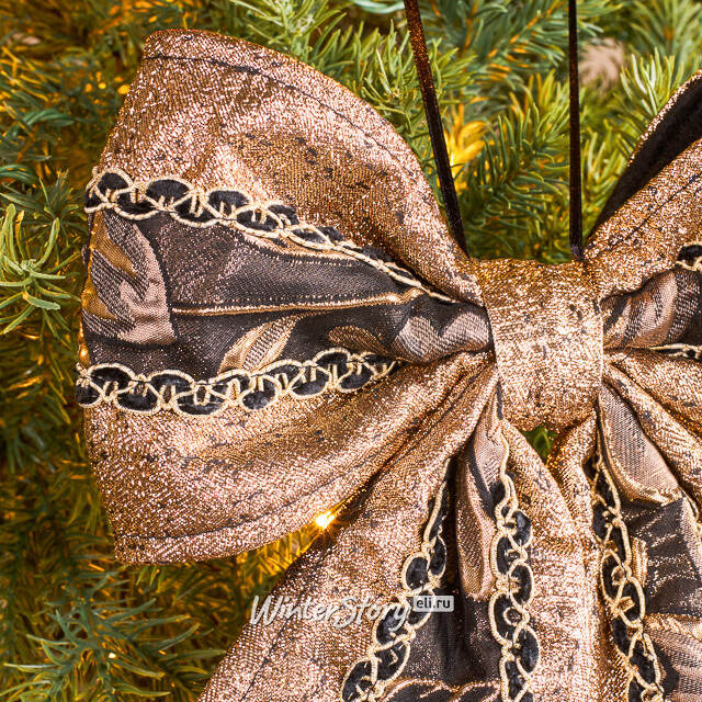 Бант на елку Nuit Doree - Frostaria 40*23 см Winter Deco