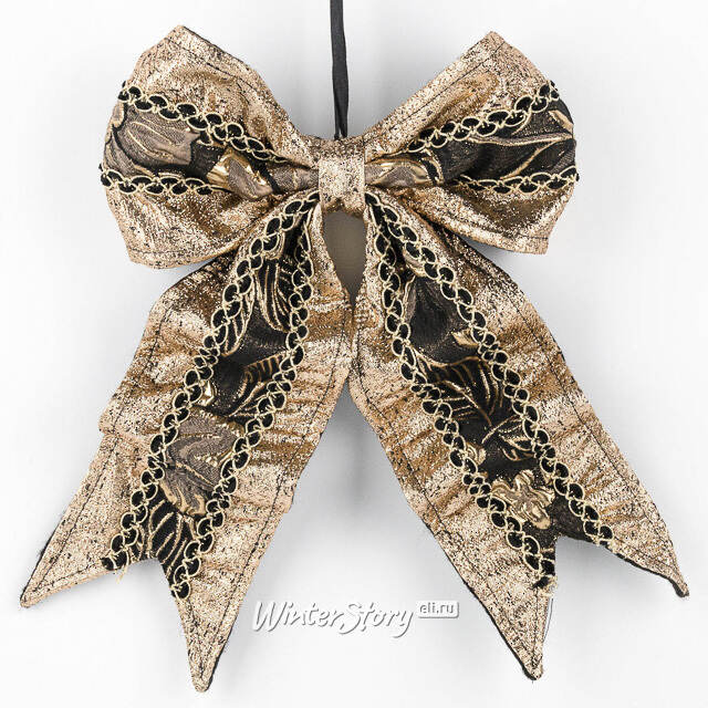 Бант на елку Nuit Doree - Frostaria 40*23 см Winter Deco